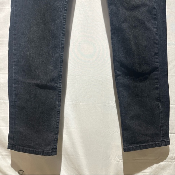 Levi’s 505 Men’s Regular Fit Black Denim 32x34 - Picture 2 of 10